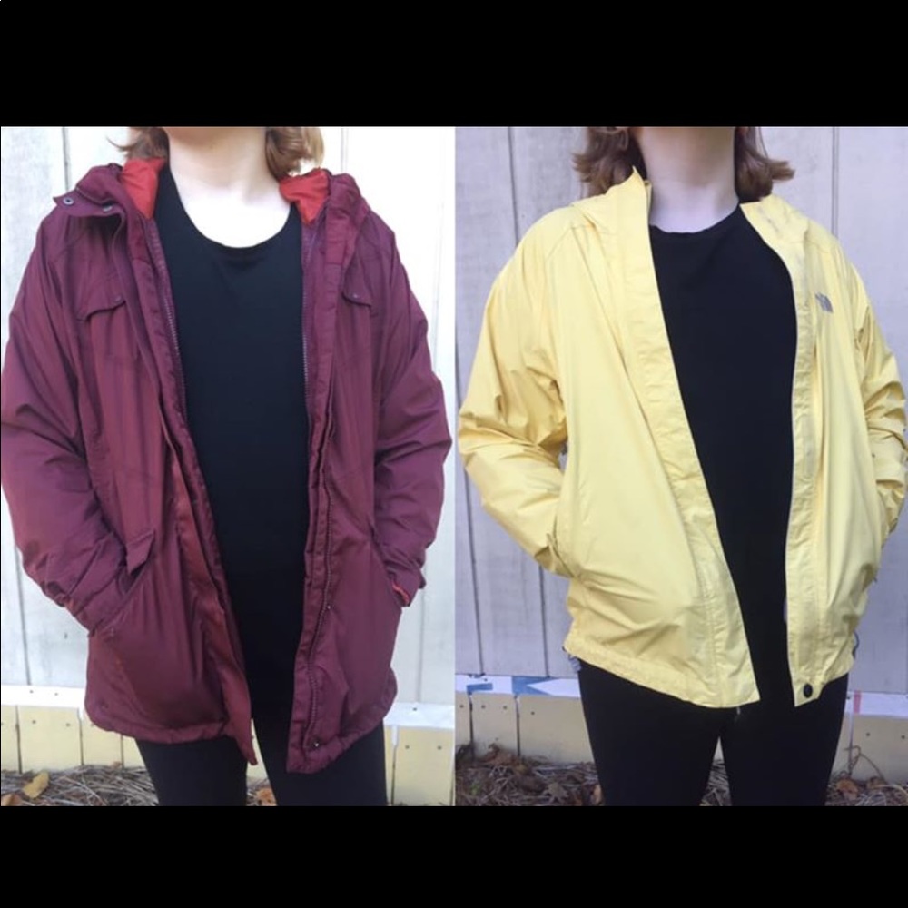 North Face & REI Windbreaker Rain Coat